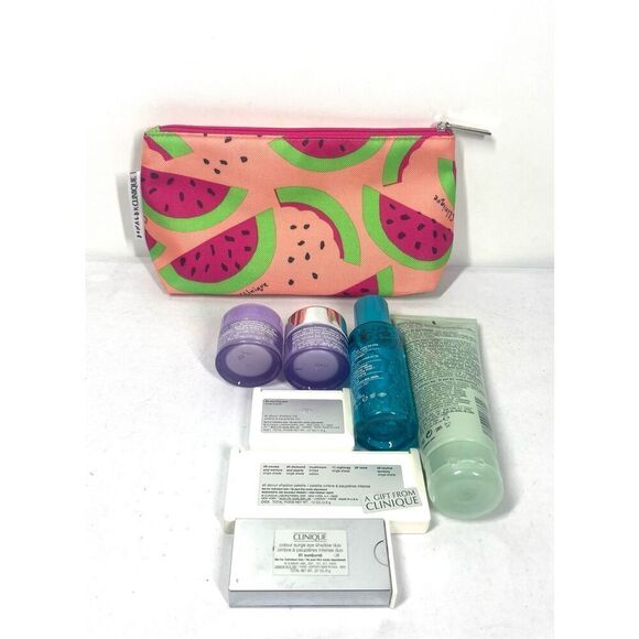 Clinique 8 Piece Lot Eyeshadow Palettes Scrub Rinse Off Eye Makeup Take Day Off - Picture 6 of 6